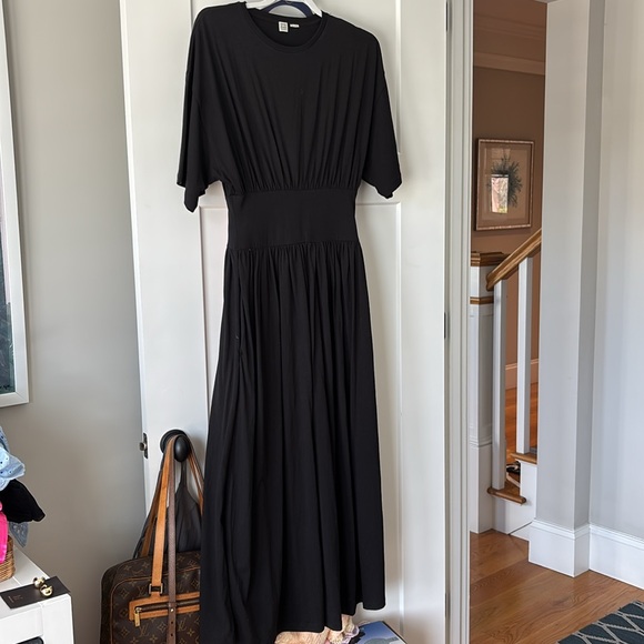 Totem Cotton Tee Dress in Black - Picture 8 of 8